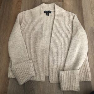 Rachel Zoe cropped wool-blend sweater